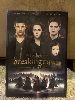 Twilight Saga Breaking Dawn Part w DVD