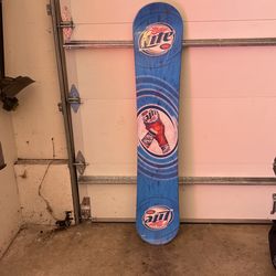 Miller Lite Snowboard 