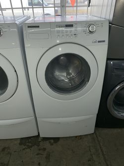 Samsung set washer and dryer electric