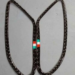 Alfa Romeo Real Carbon Fiber 04-11 Ac Side Vent Trim Covers.