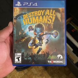 Destroy All Humans For Ps4