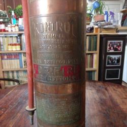 Control Copper/Brass Fire Extinguisher 