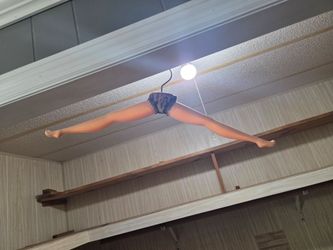 Hanger looks like legs