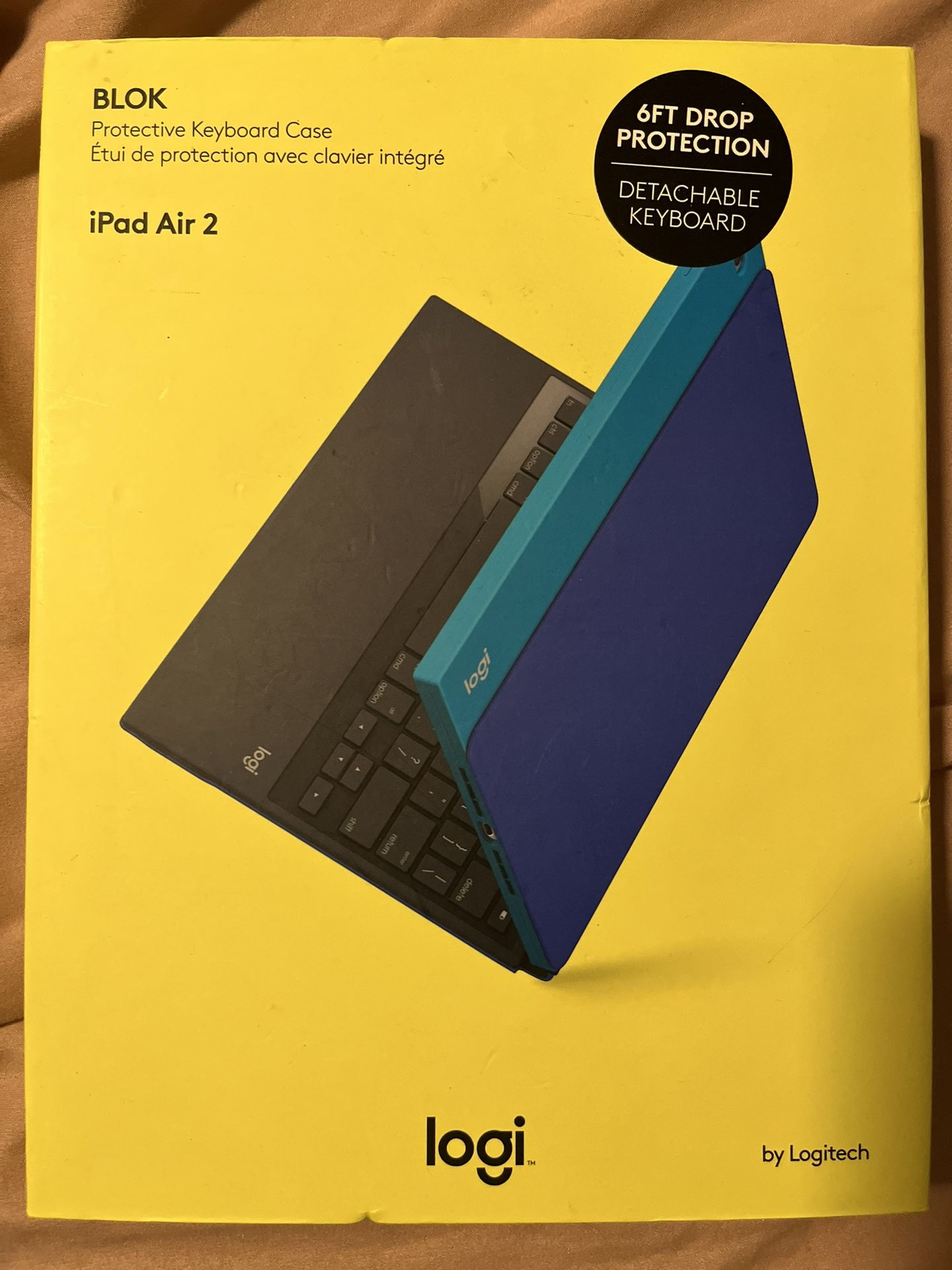 Logitech Blok Protective Keyboard Case for iPad Air 2