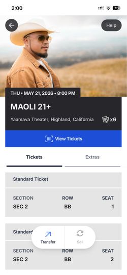 Maoli Thur May 21