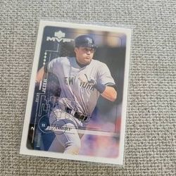 1997 Pinnacle New York Yankees Baseball Card #139 Derek Jeter mint