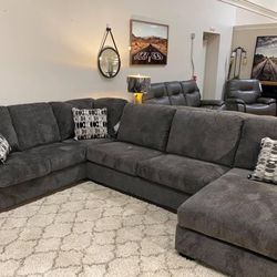 Sectional In Stock For Immediate Delivery 