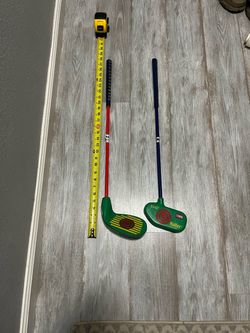 Kids Beginner SNAG Golf Club Left Hand Roller Putter & Launcher