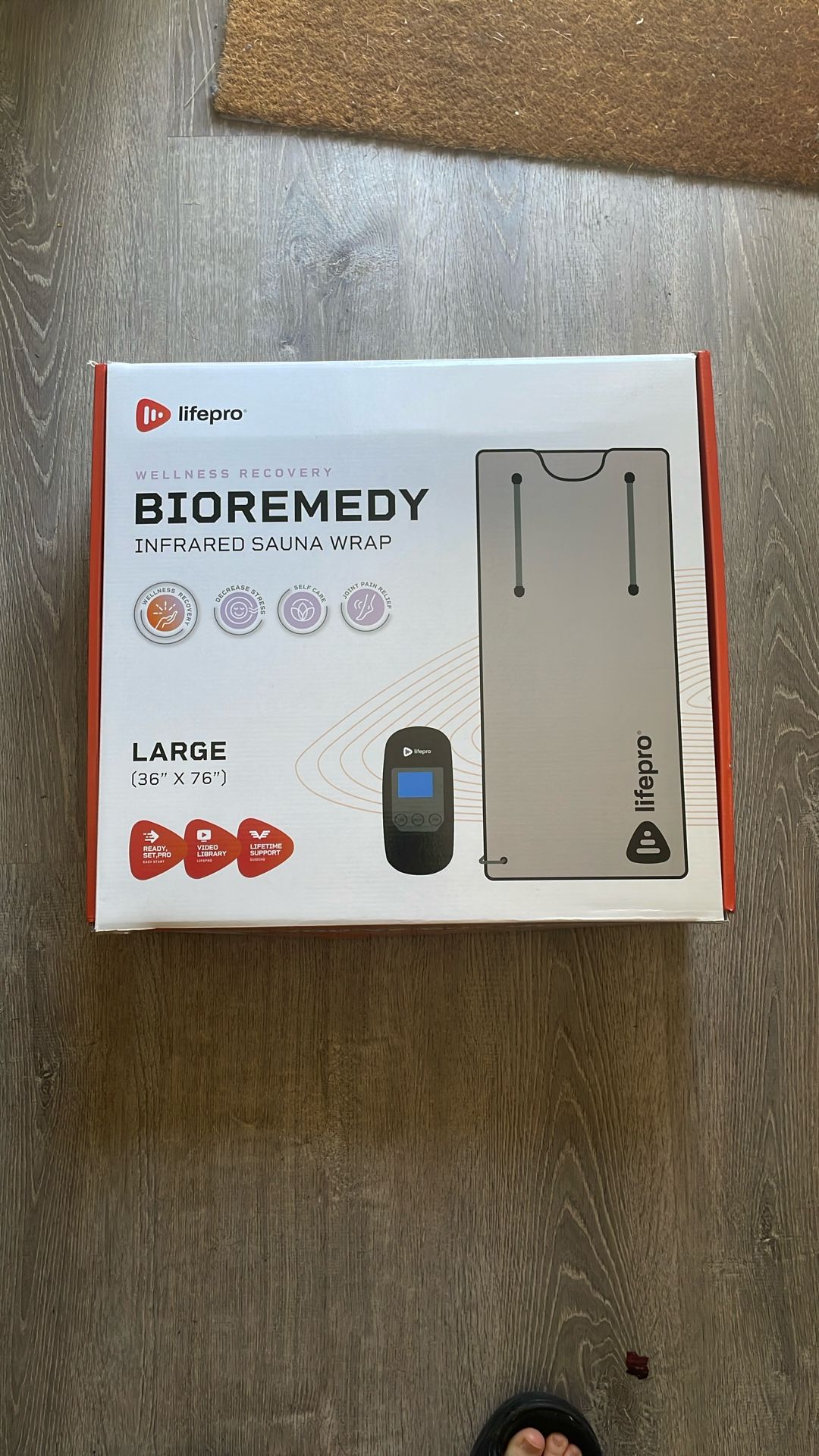 LifePro Infrared Sauna Mat (never used)