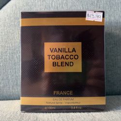 Vanilla Tobacco Blend Eau de Parfum EDP Perfume Spray 3.4oz/100ml