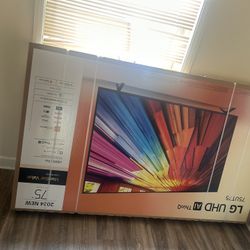 75” LG UHD tv