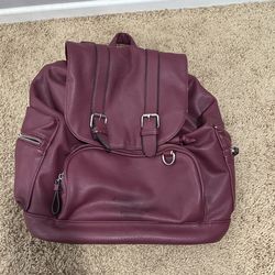 Candies Burgundy Backpack 