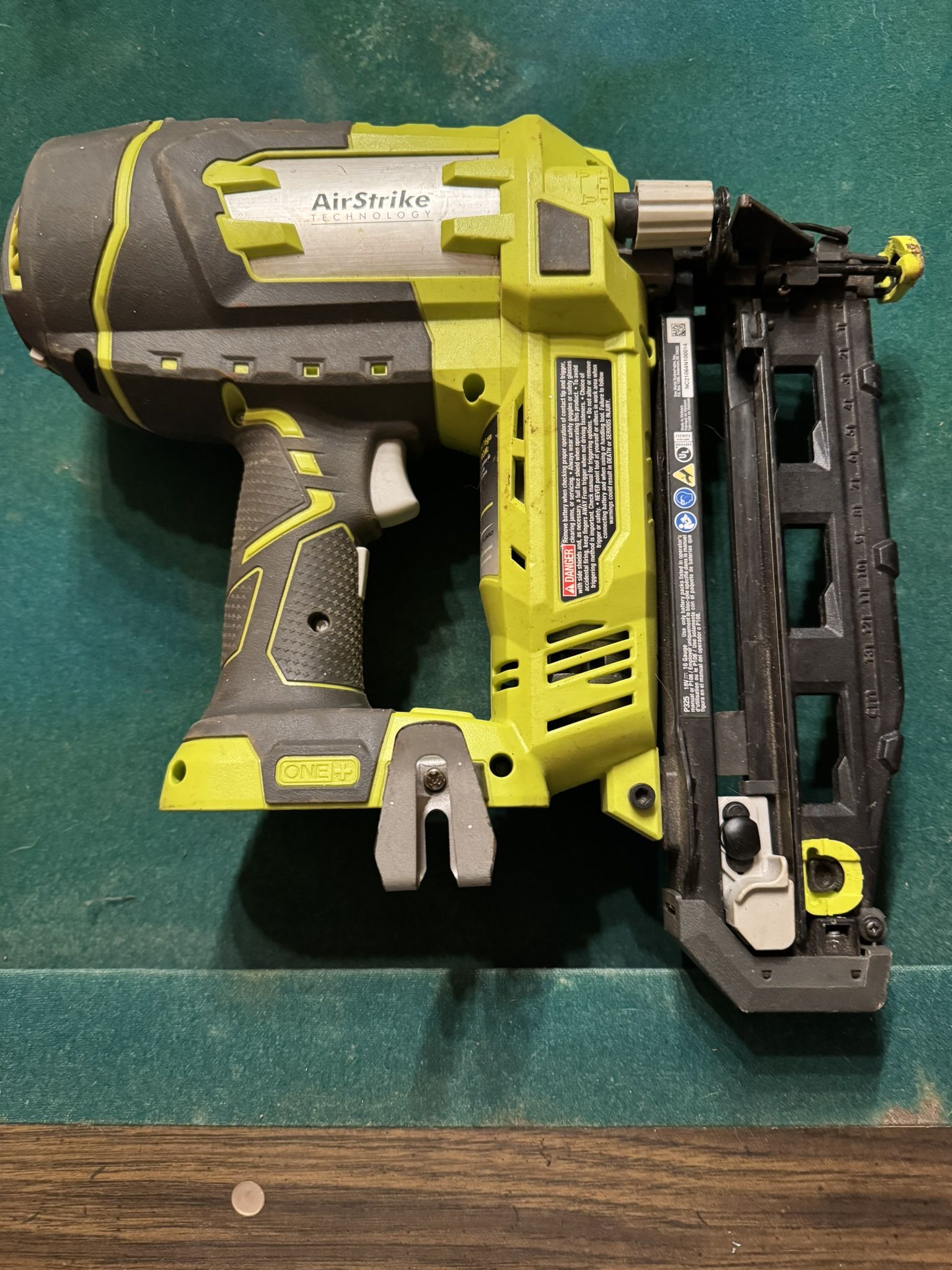 Ryobi 16 Ga Nailer