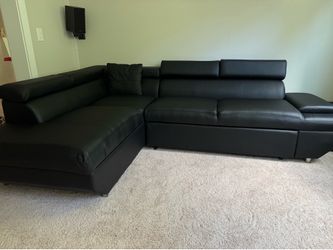 FDW Sofa Sectional Sofa 2 Piece Modern Contemporary for Living Room Futon Sofa Bed Couches and Sofas Sleeper Sofa Modern Sofa Corner Sofa Faux Leather