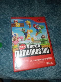 Nintendo New Super Mario Bros. Wii Multiplayer Game Manual Platformer NTSC