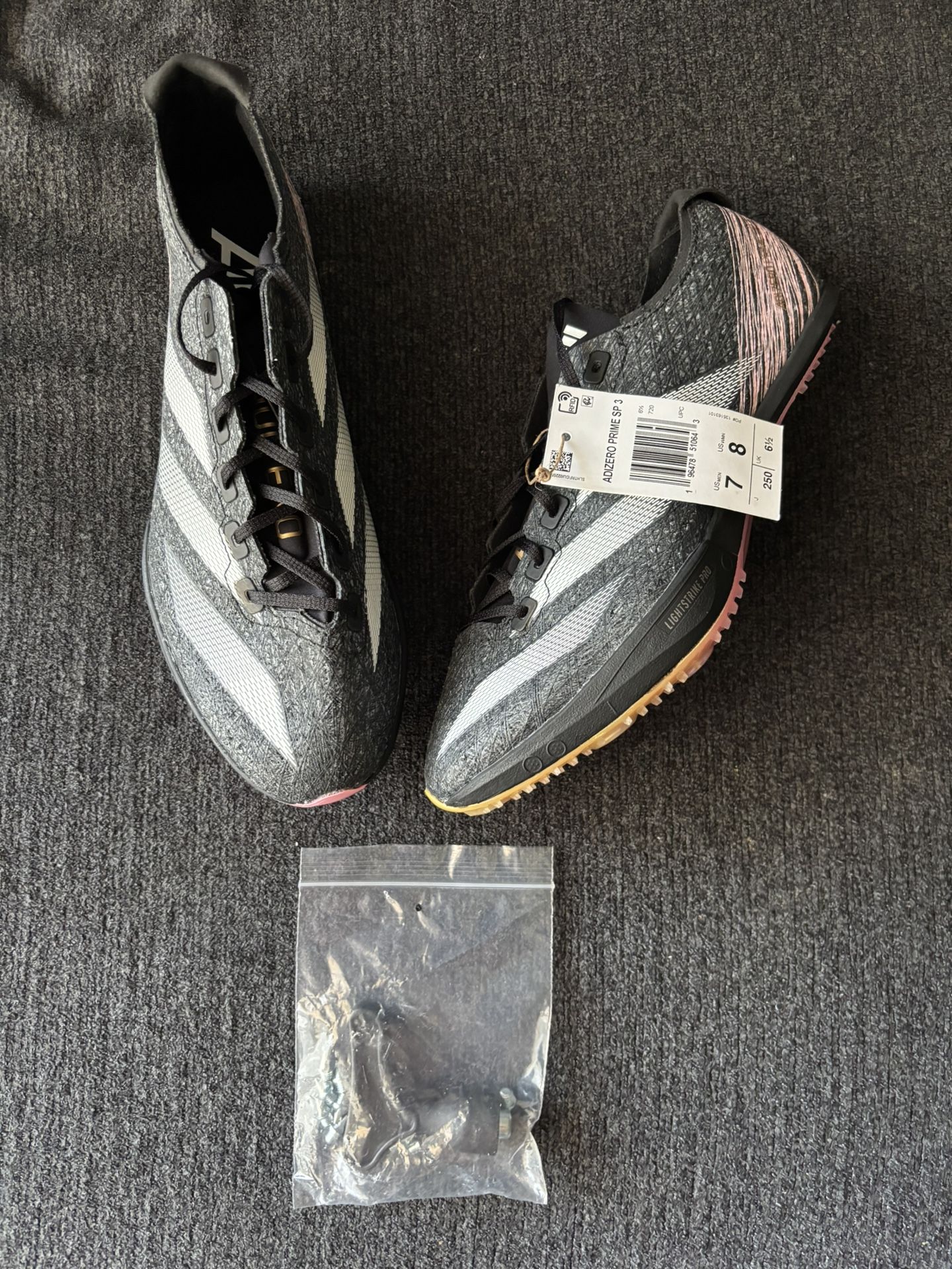 Adidas Adizero Prime SP 3 Strung “2024 Athlete Pack” Track Shoes Size 7