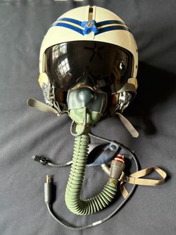 Vintage US Navy Gentex HGU-2/P Flight Helmet