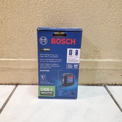 Bosch Self-Leveling Cross Line Laser 65 ft green