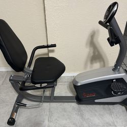 Sunny Health & Fitness Smart Heavy-Duty Recumbent Bike