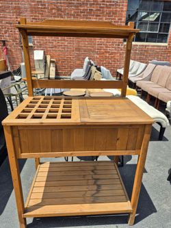 SOLID WOOD GARDNER WORK TABLE
