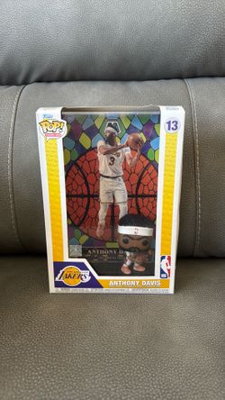 New Funko Pop Trading Cards Los Angeles Lakers Anthony Davis Vinyl Figure Display Case