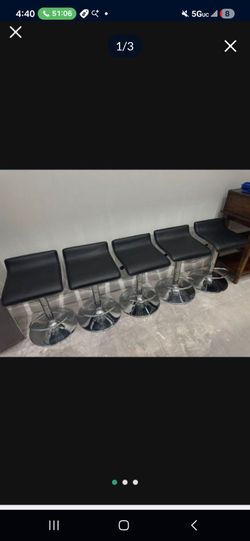 5 bar Stools Adjustables