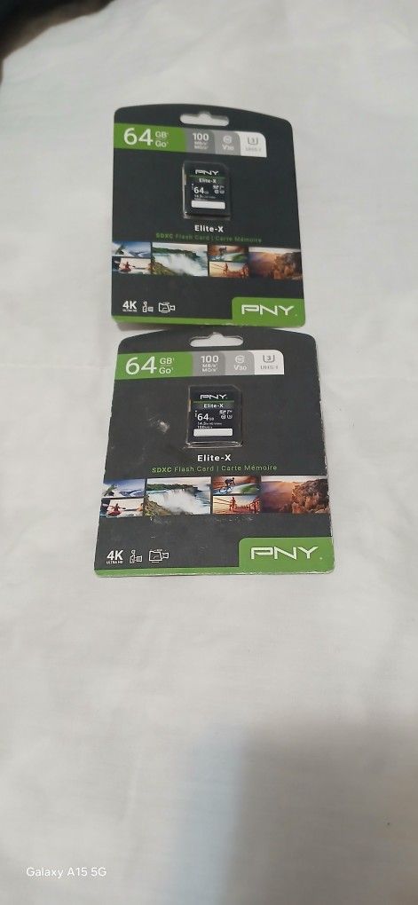 Pny Sdxc Flash Card 64 Gb Elite X