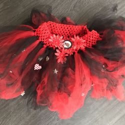 Adorable Little Girls Arizona Cardinals Tutu. It’s small but is like a one size fits most because it stretches. $20