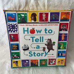 How To Tell A Story Boxed Set by Daniel Nayeri (1 Book + 20 Story Blocks)New