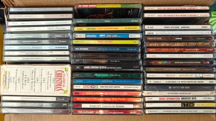 40+ Used CDs various genres