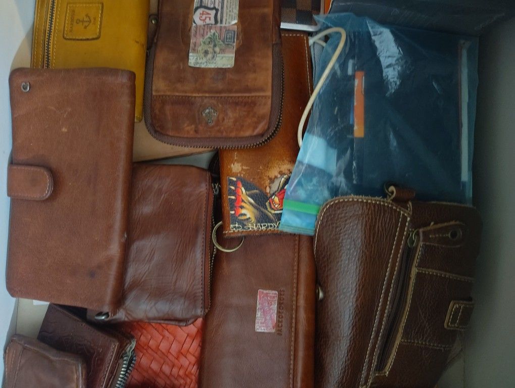High End Italian Leather Wallets Ladies & Mans