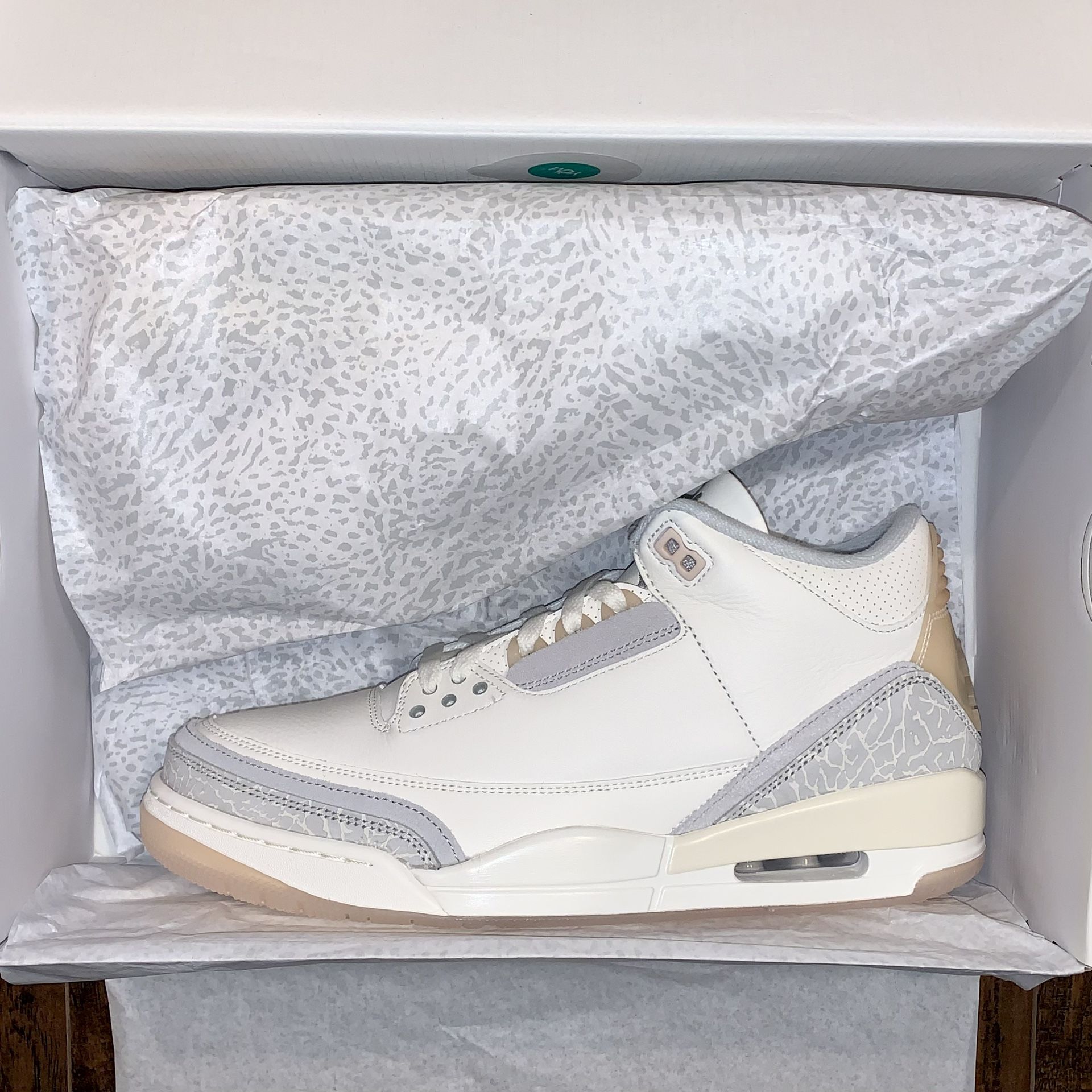 Brand New Jordan Retro 3 Craft “Ivory” Men’s Size 10.5