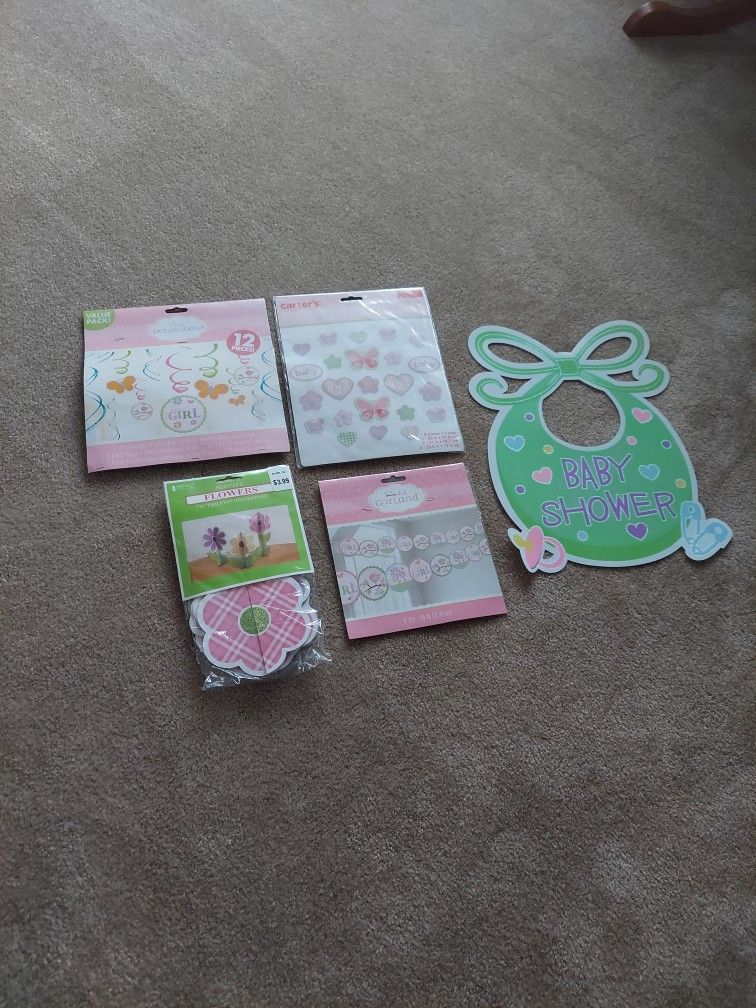 Baby GIRL Shower Decorations