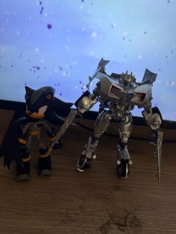 Shadow the hedgehog and sideswipe figure pick up only