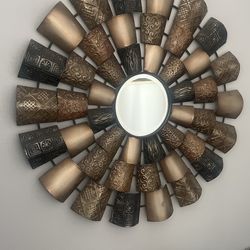 Round Mirror Wall Decor