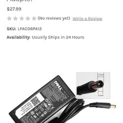 Dell Laptop Power Supply