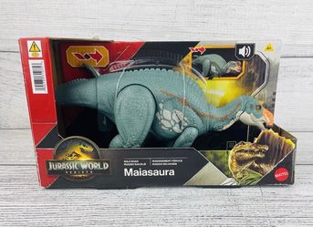 Jurassic World Maiasaura dinosaur sounds