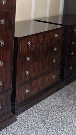 Matching Mahogany 3-Drawer Chest