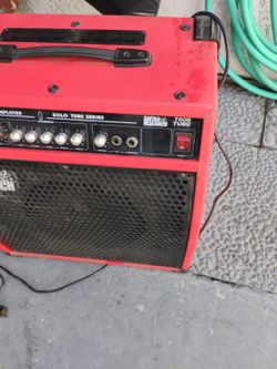 Guitar And Amplifier