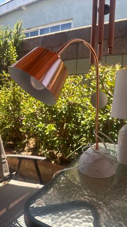 Copper lamp for studying