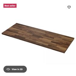 IKEA Karlby 72” Table/countertop (walnut)