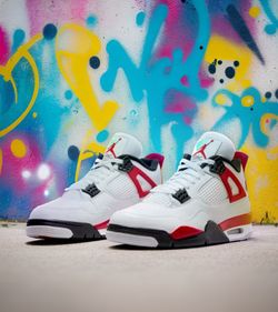 Jordan 4 Red Cement 