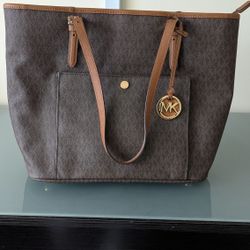 Michael Kors Brown Purse 
