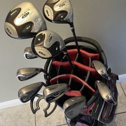 Full Set of Wilson Golf Clubs 