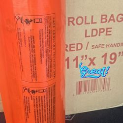 Red Roll Bag 11"×19" 