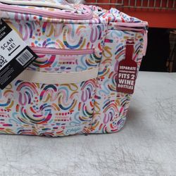 BRWH-B0B94W62RG Fit & Fresh Foundry Soft Cooler - Insulated, Leak Proof Carrier, 24 Can, 2 Bottle Wine Holder, Tote Bag for Travel, Beach and Picnic