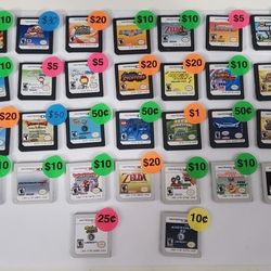 Lot Of DS/3DS Games