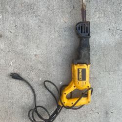 Reciprocating Saw.