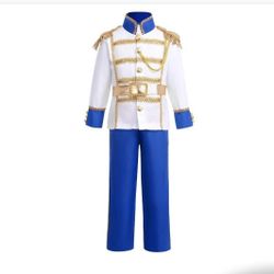 King White And Blue Out Fit