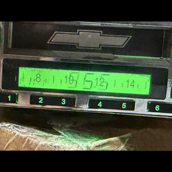 Custom auto sound radio for Chevy